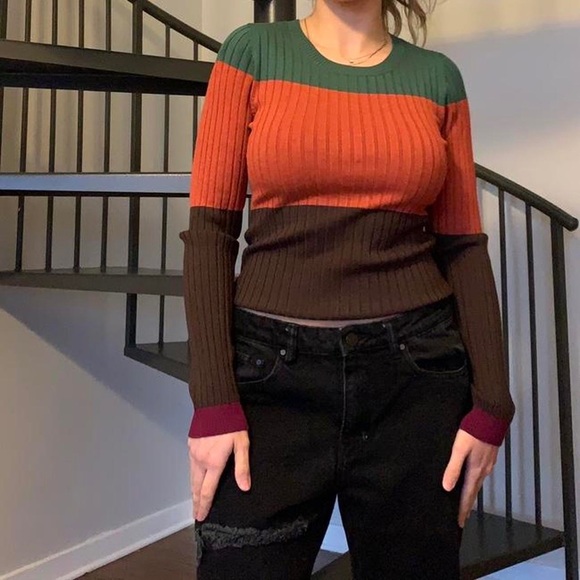 Striped sweater - Picture 1 of 3